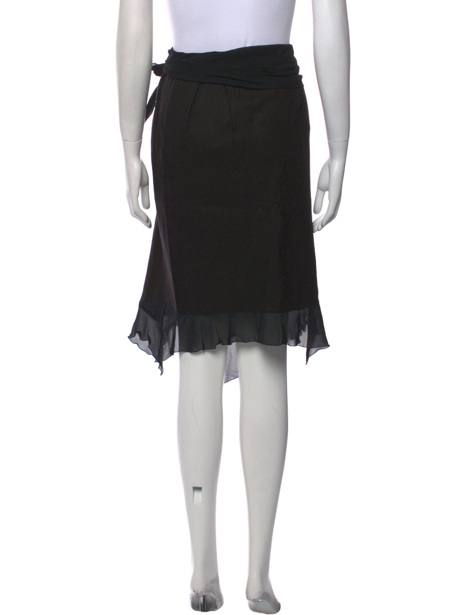 Max Mara Linen Knee-Length Skirt